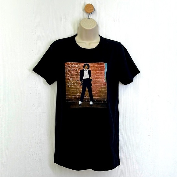 Michael Jackson - Off The Wall Michael Jackson Graphic Short Sleeve T Shirt SM - Picture 1 of 10